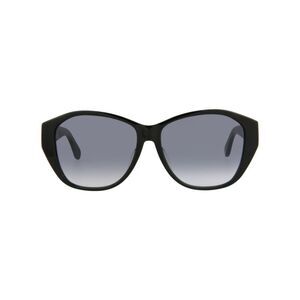 Saint Laurent Round-Frame Acetate Sunglasses Black Womens